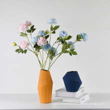Morandi color style ceramic irregular plant pot mini flower vase nordic home decor other garden ornaments